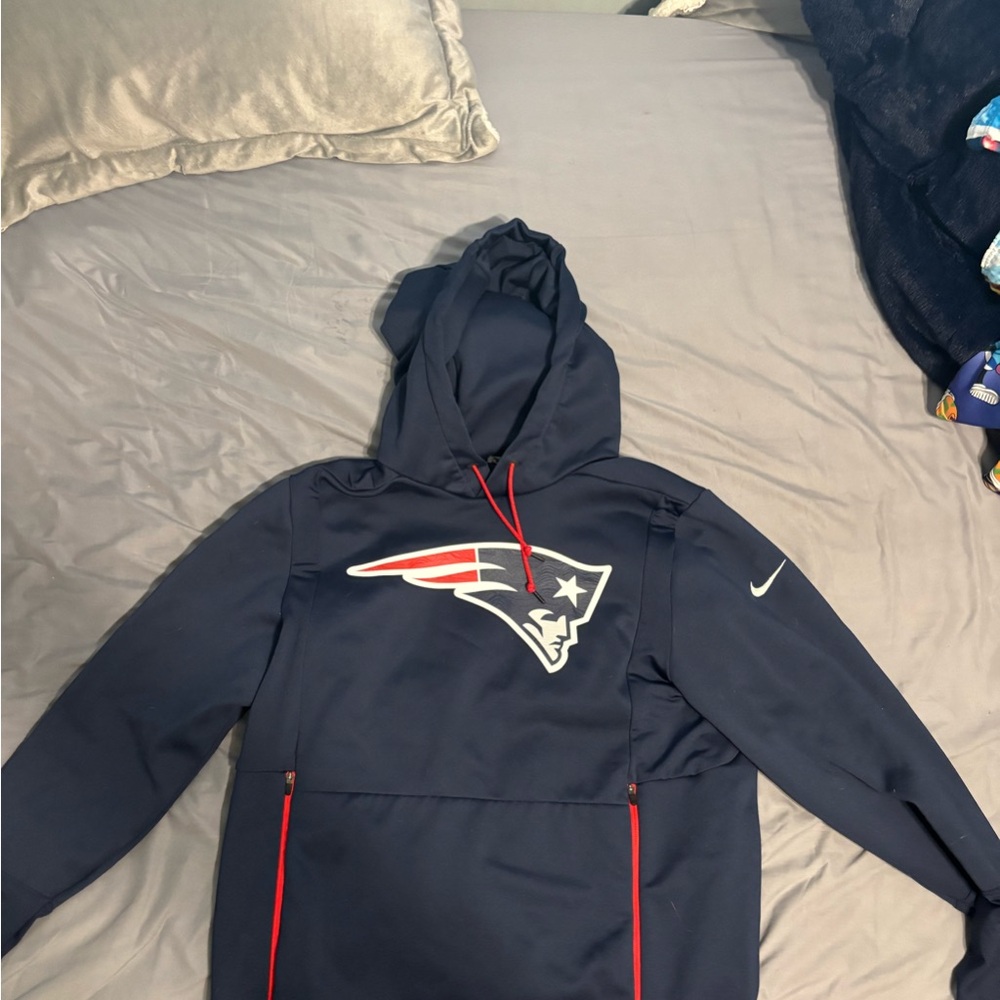 New England Patriots Navy Hoodie